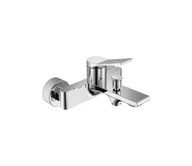 Baterie umywalkowe - Aqualine - Kran do wanny BOLERO chrom błyszczący - miniaturka - grafika 1