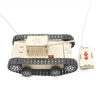 Zabawki zdalnie sterowane - Czołg Do Samodzielnego Montażu Z Pilotem Diy Stem - miniaturka - grafika 1