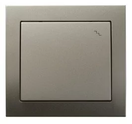 Ospel Kier satyna łącznik schodowy ŁP-3W/45 ŁP-3W/45 - Wyłączniki światła i elektryczne - miniaturka - grafika 1