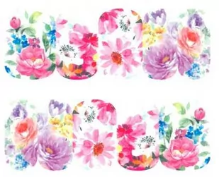 Naklejki wodne do paznokci BN Nr 793 - Ozdoby do paznokci - miniaturka - grafika 1