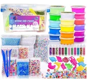 Akcesoria rzeźbiarskie - Laboratorium Slime Gotowe Gluty Akcesoria Walizka - miniaturka - grafika 1