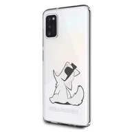 Etui i futerały do telefonów - Karl Lagerfeld Choupette Fun Sunglasses Etui Samsung Galaxy A41 przezroczysty) 10_17870 - miniaturka - grafika 1