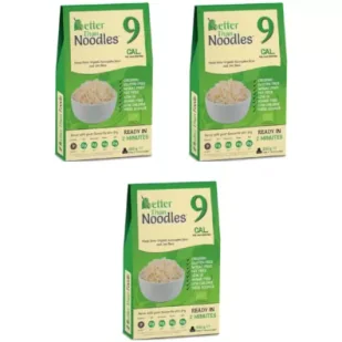 Better Than Foods Makaron konjac noodle bezglutenowy Zestaw 3 x 385 g Bio - Makaron - miniaturka - grafika 1