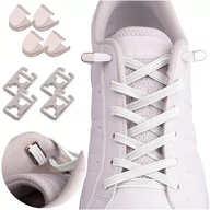 Akcesoria obuwnicze - Sznurówki do różnego rodzaju butów białe - miniaturka - grafika 1
