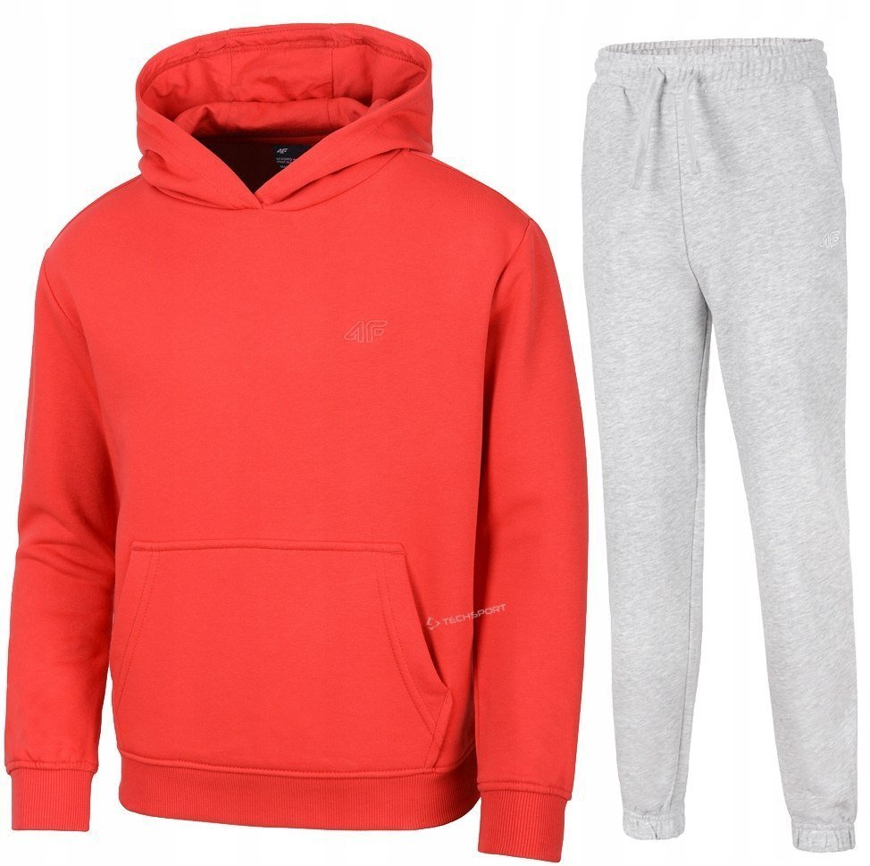 4F CHĹOPIÄCY DRES KOMPLET BLUZA KANGURKA SPODNIE / rozm 164