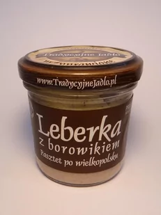 Leberka z borowikiem pasztet po wielkopolsku słoik 80g - Kiełbasa i wędliny - miniaturka - grafika 1