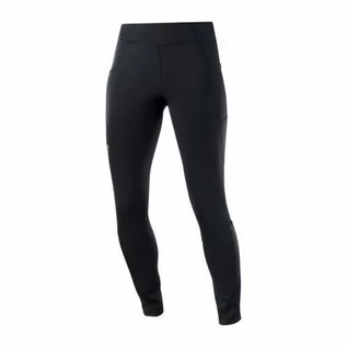 Legginsy - Getry Salomon Cross Run 28'' Deep Black - grafika 1