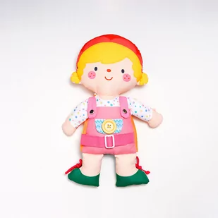 K's Kids Ks Kids Przytulanka/lalka do ubierania KA10824-PG N4/20 - Zabawy w naśladowanie dorosłych - miniaturka - grafika 2
