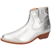 Botki damskie - Melvin & Hamilton Botki damskie Shyla 2, srebrny, 42 EU - miniaturka - grafika 1