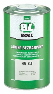 BOLL 001662 LAKIER BEZBARWNY HS 2:1 1000ml 001662 - Chemia warsztatowa - miniaturka - grafika 1