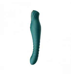 zalo (us) Zalo King Vibrating Thruster Turquoise Green - Wibratory i masażery - miniaturka - grafika 2