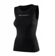 Kurtki i kamizelki sportowe damskie - TA1055W Bezrękawnik damski 3D PRO czarny XL - miniaturka - grafika 1