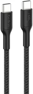 Belkin ENA008HQ2MBK kabel USB USB 2.0 2 m USB C Czarny - Kable USB - miniaturka - grafika 1