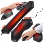 Podkładki pod mysz - PODGRZEWANA Podkładka pod Nadgarstek Zestaw Pod MYSZ i KLAWIATURĘ - miniaturka - grafika 1