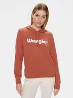 Bluzy damskie - Wrangler Bluza w kolorze pomarańczowym - miniaturka - grafika 1