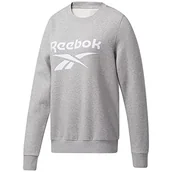 Bluzy damskie - Reebok Identity Logo Fleece Crew Bluza damska - miniaturka - grafika 1