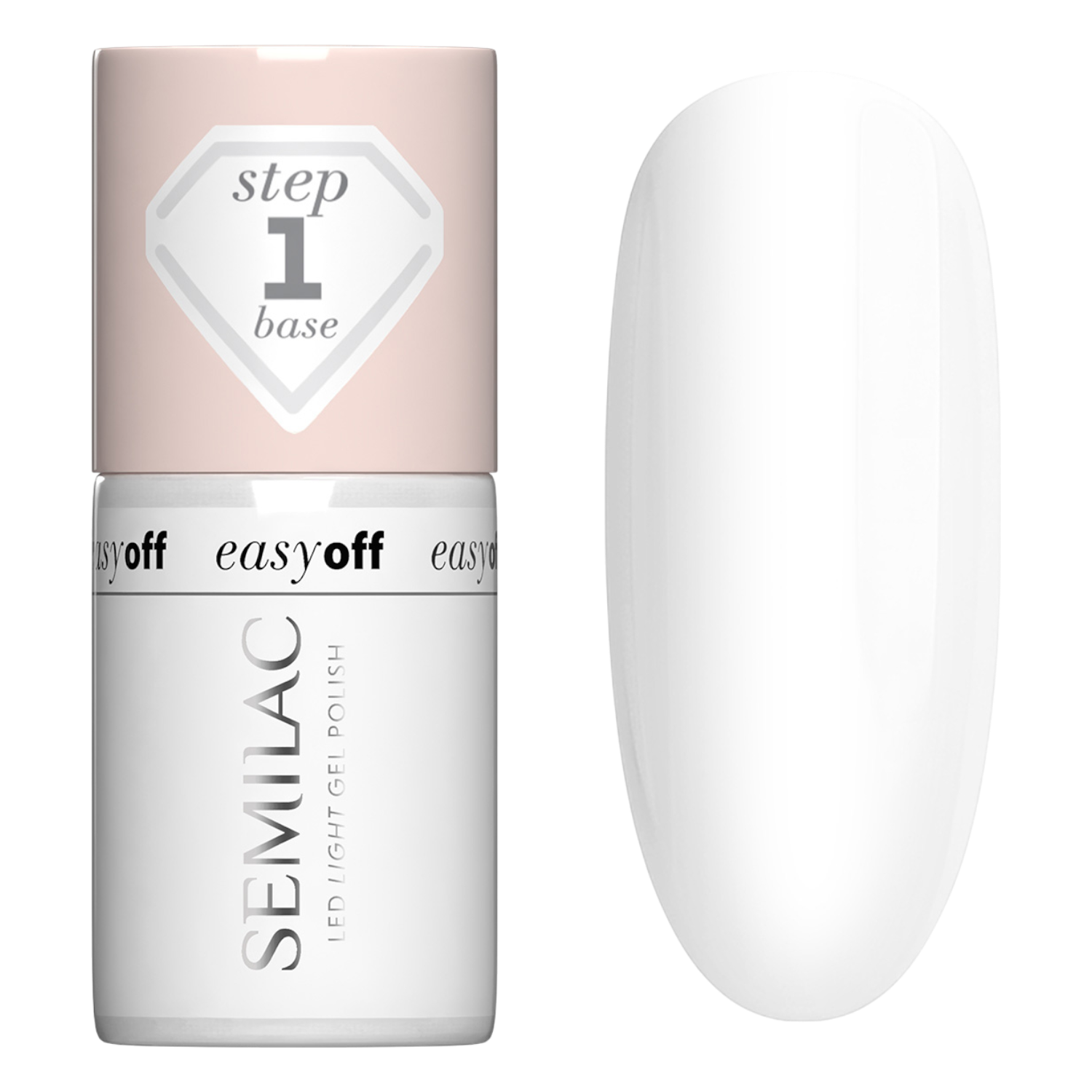 Semilac Baza do lakieru do paznokci Easy Off