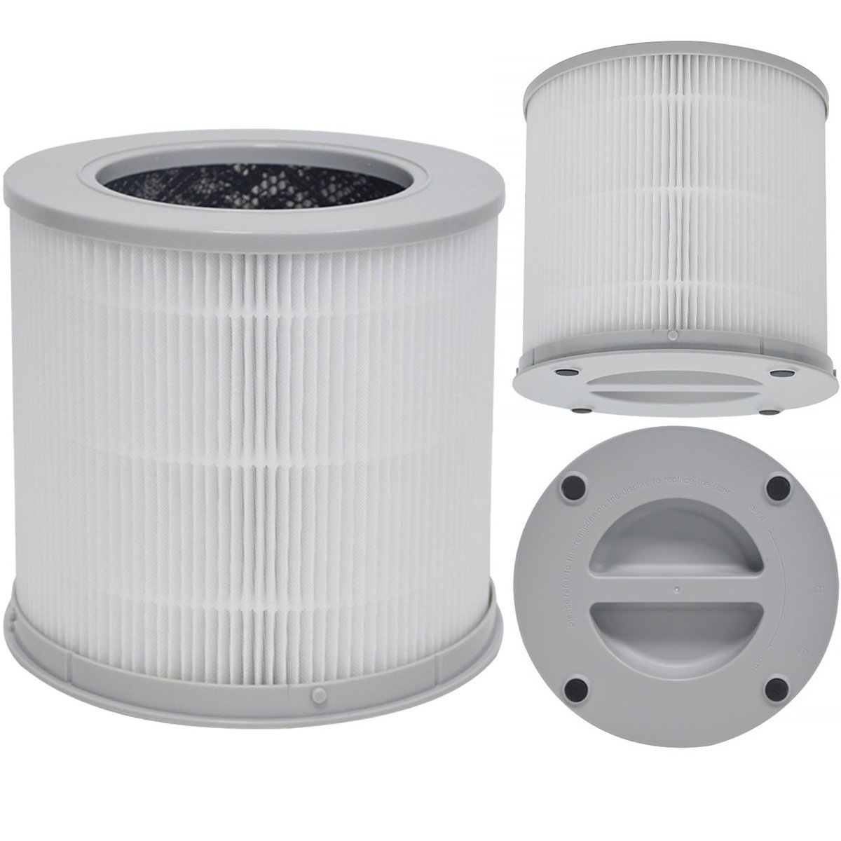 PureAir Compact H13 Carbon – Filtr HEPA H13 z Węglem Aktywowanym Do Xiaomi Smart Air Purifier 4 Compact Wymiary 180 x 180 x 170 mm