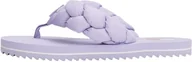 Majtki damskie - Tommy Jeans Damskie plecione stringi plażowe sandały EN0EN02877 klapki, fioletowe (blado ametyst), 38 EU, Fioletowy blady ametyst, 38 EU - miniaturka - grafika 1