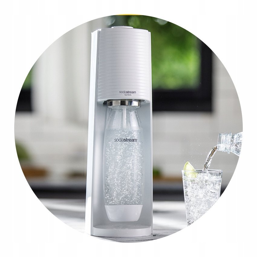 Zestaw Sodastream Saturator Terra + 3 Butelki Fuse