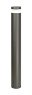 Lampy ogrodowe - Su-Ma szara lampa stojąca do ogrodu LED SUMA DELTA DL-750 słupek nowoczesny do oświetlenia chodnika tarasu DL-750 - miniaturka - grafika 1