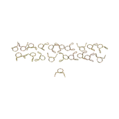 Części motocyklowe - Opaski Zaciskowe JMP 20-Szt - miniaturka - grafika 1