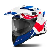 Kaski motocyklowe - Kask Integralny Airoh Commander 2 Reveal Niebieski/Czerwony PołyskL - miniaturka - grafika 1