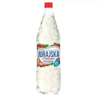 Jurajska Napój niegazowany smak truskawka 1,5 l - Woda - miniaturka - grafika 1
