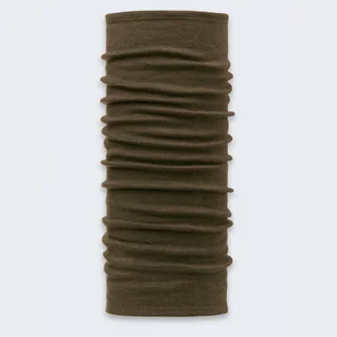 Komin wełniany Buff Safety Merino Wool Thermal Cedar - Czapki i chusty sportowe damskie - miniaturka - grafika 1