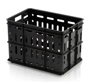 B2B Partner Skrzynka plastikowa z otworamie 600x400x420 mm 025410 - Szafy i regały magazynowe - miniaturka - grafika 1