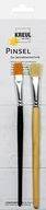 Pędzle - Kreul 722000 - pędzel do techniki serwetkowej, pędzel płaski rozmiar 14 i pędzel syntetyczny płaski rozmiar 12 - miniaturka - grafika 1