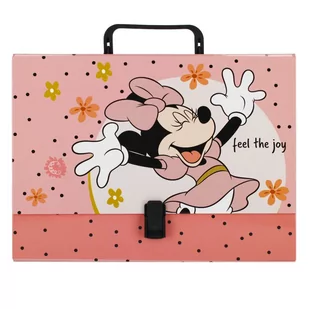 Beniamin Teczka z rączką walizeczka Minnie Mouse - - Teczki i skoroszyty - miniaturka - grafika 1