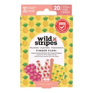 Apteczki i materiały opatrunkowe - Wild Stripes Finger Flexi Zestaw plastrów na palce, 20 szt. - miniaturka - grafika 1