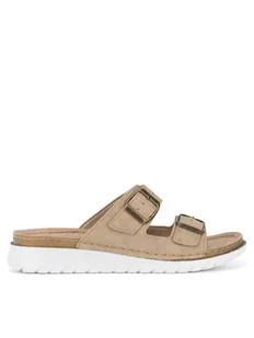 Inblu Klapki CN330100 Brązowy - Klapki i japonki damskie - miniaturka - grafika 1