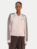 Bluzy damskie - adidas Bluza KD6376 Różowy Regular Fit - miniaturka - grafika 1