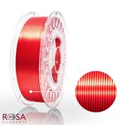 Filamenty i akcesoria do drukarek 3D - Filament ROSA3D PLA SILK 1,75mm 800g Czerwony Red - miniaturka - grafika 1
