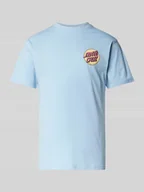 Koszulki męskie - T-shirt z nadrukiem z logo - miniaturka - grafika 1