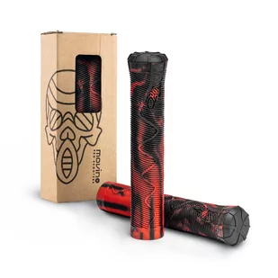 Gripy do hulajnogi wyczynowej dla dzieci Movino 160 mm 2 szt. Black-Red - Akcesoria do skatingu - miniaturka - grafika 1