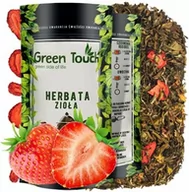 Herbata - Truskawkowa biała (Torebka 100 g, Pakowanie standardowe) - miniaturka - grafika 1