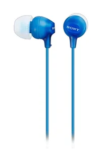 SONY MDR-EX15LPL niebieskie - Słuchawki - miniaturka - grafika 3