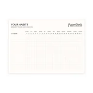 Planery - Miesięczny Tracker Nawyków – Planner W Wersji Do Wpisywania - miniaturka - grafika 1