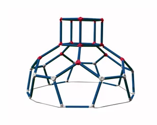 Lil'Monkey, Drabinka dla dzieci Dome Climber, niebieska - Place zabaw - miniaturka - grafika 1
