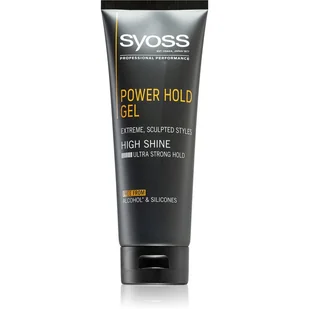 Syoss żel DO WŁOSÓW MEN POWER HOLD 250ml - Kosmetyki do stylizacji włosów - miniaturka - grafika 1