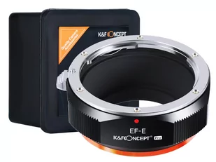ADAPTER CANON EF EOS - SONY E A6500 A6300 NEX -PRO - Paski, szelki, uprzęże foto - miniaturka - grafika 1