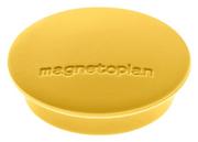 Dekoracje domu - magnetoplan uchwytów magnetycznych Junior, 34 MM, 10 sztuk, żółty 02552 - miniaturka - grafika 1