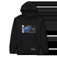 Odzież do sportów motorowych - Bluza z kapturem Nissan Skyline GT-R R34 JDM-XXL - miniaturka - grafika 1