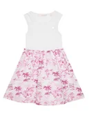 Sukienki i spódniczki dla dziewczynek - Guess Sukienka codzienna J5GK29 KCSQ4 Biały Classic Fit - miniaturka - grafika 1