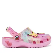 Buty dla dziewczynek - Klapki Crocs Pokémon Pikachu Classic Clog 211229 Różowy - miniaturka - grafika 1
