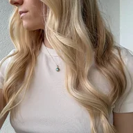 Naszyjniki - Delikatny Naszyjnik z Labradorytem - miniaturka - grafika 1