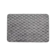 Dywaniki łazienkowe - Dywanik łazienkowy Boston 50 x 80 cm szary Malva - miniaturka - grafika 1